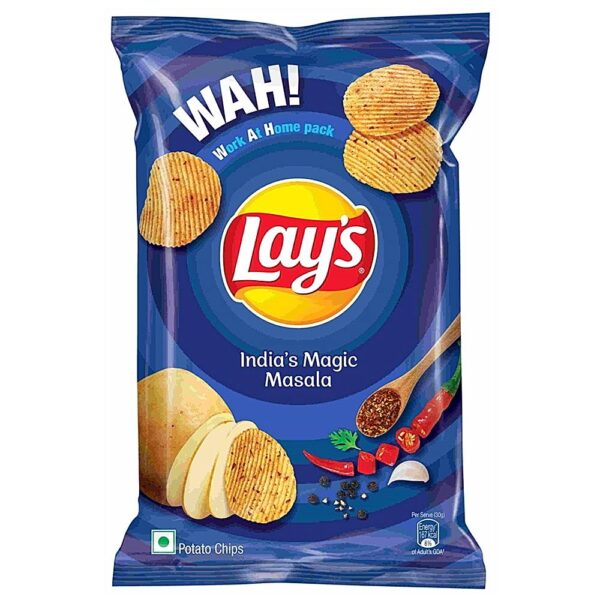 Lay's India's Magic Masala Potato Chips: 82 g