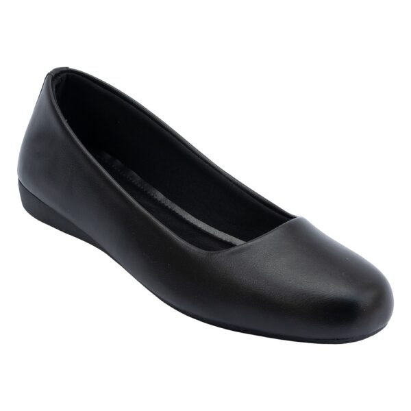 Bata Formal Flat-Com Women Formal Shoes - Black